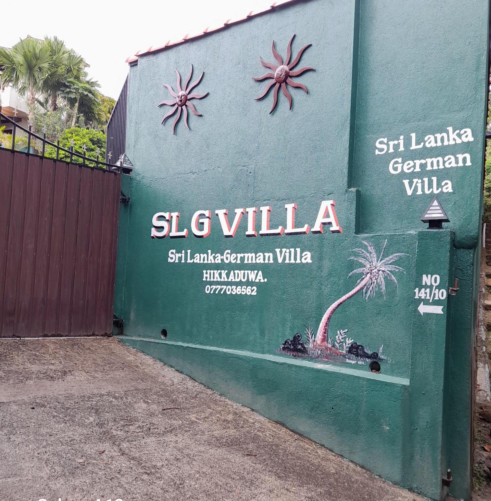 Slg Villa Hikkaduwa Buitenkant foto